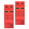 thumbnail image 2 of Dispositifs de Protection contre les Surtensions, Protecteur Ignifuge PC Dispositif d'Arrestation de Flamme Tension 2 Pcs 40KA avec Signal à Distance pour Maison pour Appareils Électriques 500V,750V,1000V, 2 of 8