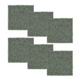 thumbnail image 1 of ZHAOCHENG Paquete de 6 baldosas de césped artificial de 15 x 15 cm, césped sintético para jardín, césped artificial de alta densidad, 1 of 5