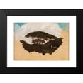thumbnail image 2 of Adolph Tidemand 14x11 Black Modern Framed Museum Art Print Titled - Study of Stone Pines (1841), 2 of 5