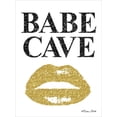 thumbnail image 2 of Gango Home Decor Contemporary Babe Cave & Sparkle & Shine; Two 12x16in Art Prints in Gold Trim Brown Frames, 2 of 5