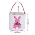 thumbnail image 3 of Hearth & Gear Custom Embroidered English Name Easter Handmade Cute Corduroy Hand Refer To The Picture To Choose The Font Style And Color Dirt Clothes Camping Clothes Organizer Large Storage for, 3 of 7