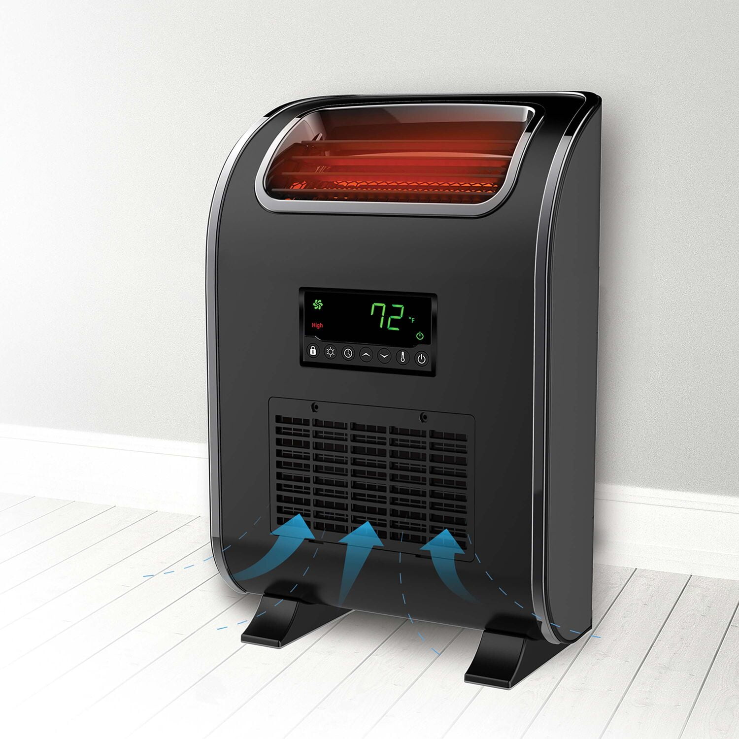 LifeSmart 3-Element Slim Line Heater Unit in Black Chrome, HT1153L -  Walmart.com