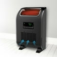 thumbnail image 4 of Lifesmart HT1153L Slimline Wall Huggable 1500W Infrared Quartz Room Space Heater, 4 of 6