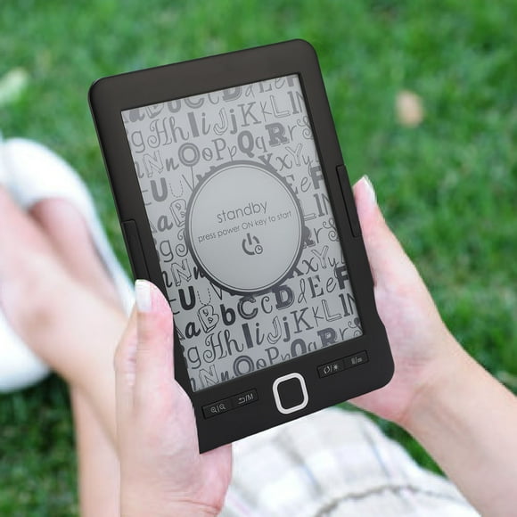 Ebook Reader, 8G Portable Ebook Reader Eye Caring 6 Inch Supports Multiple Formats  for Travel