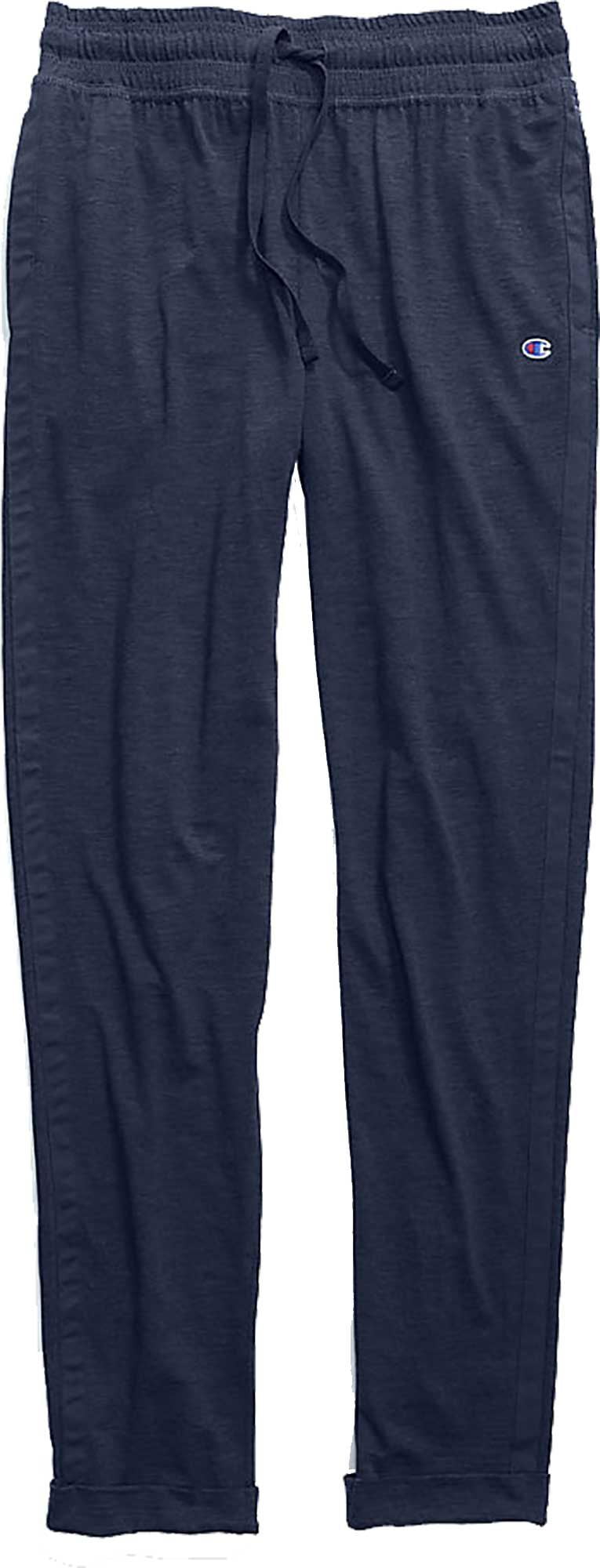 champion women's jersey joggers