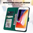 thumbnail image 4 of Compatible avec iPhone 8 Plus Étui Portefeuille Motif Animaux Mignons avec Fentes pour Cartes Couverture Rabattable, 4 of 5