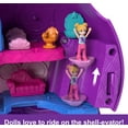 thumbnail image 6 of Polly Pocket Sparkle Cove Adventure Narwhal Adventurer Boat Playset with 2 Micro Dolls & 13 Accessories, 6 of 7