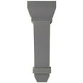thumbnail image 2 of 2 1/4"W x 5"D x 7"H Stockport Wood Vintage Decor Bracket, Pebble Grey, 2 of 6