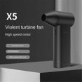 thumbnail image 5 of X5 Violent Fan 130000 RPM Electric Blower Violent Turbofan Tool for Household Outdoor Cleaning Handheld Fan, 5 of 5