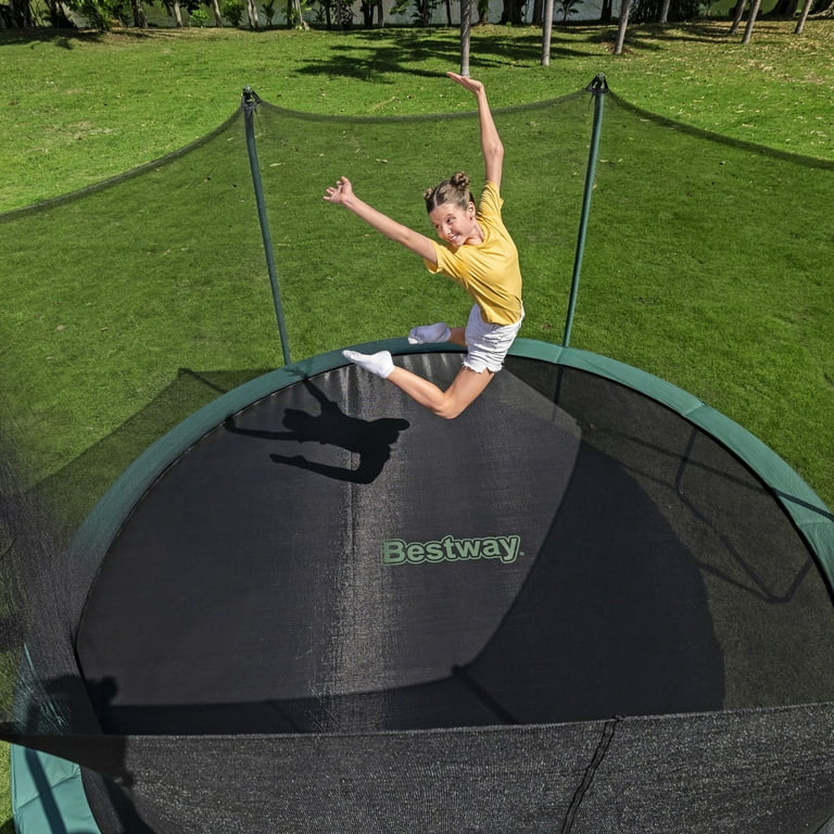 Bestway Xtreme Air 14' Outdoor Trampoline, No-Gap Enclosure, Anti