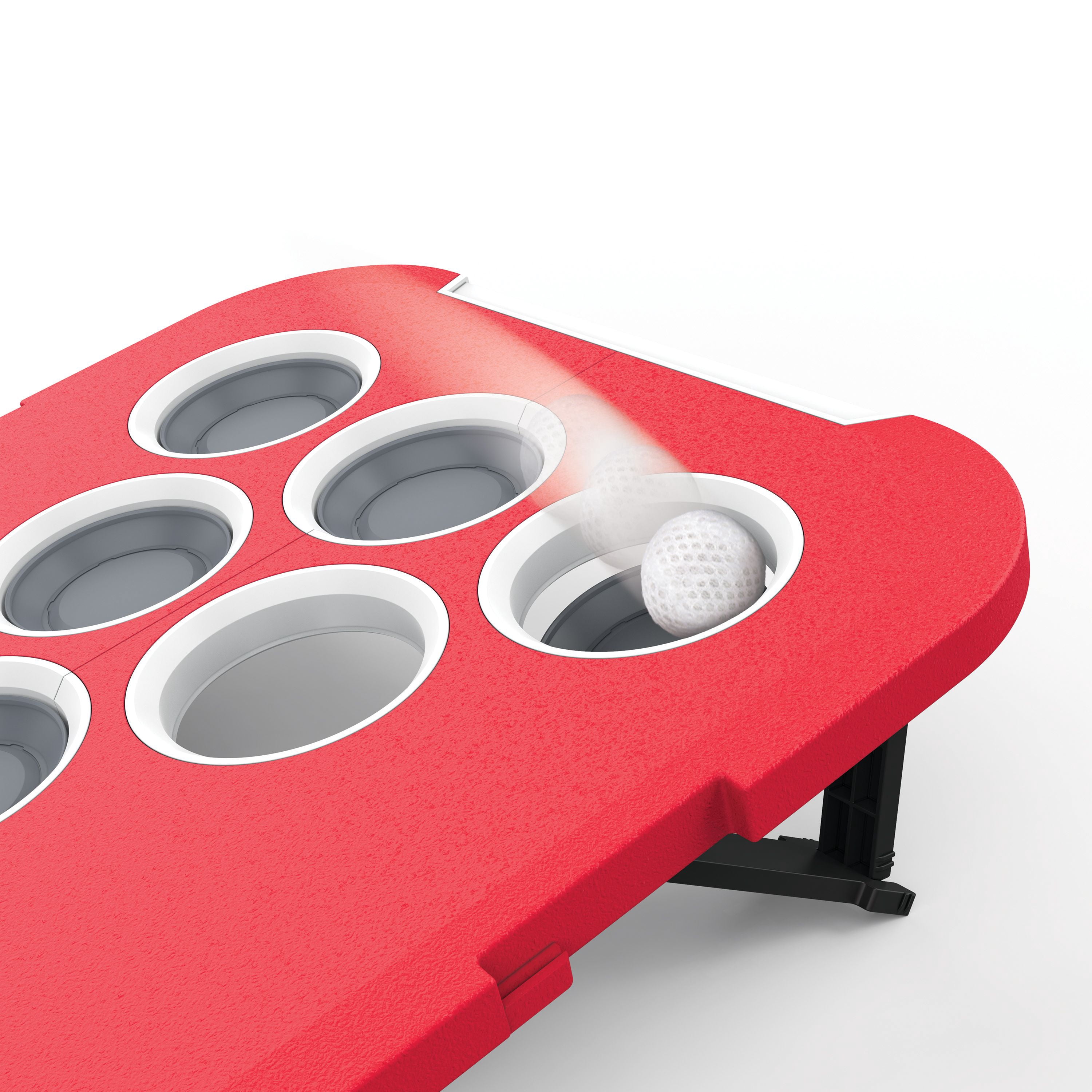 EastPoint Sports Bean Bag Pong Cornhole Game, Includes 2 Bean Bag Pong Targets, 4 Bean Bag Balls, 12 Discs, and Set of Game Rules