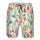 thumbnail image 3 of Balery Spring floral Traje de Baño Estilo Hawaiano para Hombre, Shorts de Secado Rápido con Bolsillos-Small, 3 of 6
