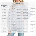 thumbnail image 3 of Edvintorg Girls Sweatshirts Cute Printed Long Sleeve Loose Pullover Top Solid Color Crew Neck Casual Sweatshirt Little Girls Clothes Size 1-13, 3 of 7