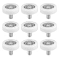 thumbnail image 1 of MasteelfCA 10 Pcs Rouleau de Porte en Plastique Durable pour Machine à Roulettes pour la Maison, 1 of 8