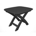 thumbnail image 1 of Poly Wood NSTGY Nautical 21 in. x 18 in. Side Table - Slate Grey, 1 of 1