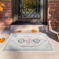 thumbnail image 5 of Ultrug Vintage Rugs Soft Accent Area Rug Boho Carpet for Bedroom Living Room Home Decor,2'x3',Beige, 5 of 7