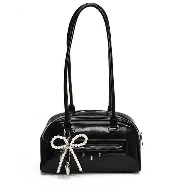 Bolso Hombro para Mujer Mano PU Con Lazo Bolsas Al Aire Libre