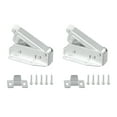 thumbnail image 4 of Bgsha 2pc Loft Touch Lock Lock Placard Trappe de Porte Grenier Pousser pour Ouvrir AutoLatch, 4 of 9
