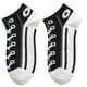 thumbnail image 1 of Calcetas cortas VersSockBlack 1Par Negro 5-9.5US Converse Calcetines Tubo Corto Poliéster., 1 of 2