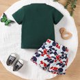 thumbnail image 4 of Toddler Boy Summer Short Sets Outfits Cotton Casual CrewNeck Short Sleeve Playwear Clothes Sets, 4 of 6