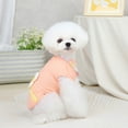thumbnail image 4 of CICRKHB Dog Clothes Summer Thin Pet Clothing Cat Puppy Summer Pet Clothes Poached Egg Vest Clothes Pet Supplies Orange, 4 of 8