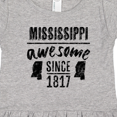thumbnail image 4 of Inktastic Mississippi Awesome Since 1836 Girls Toddler Dress, 4 of 5