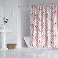thumbnail image 2 of Doodle Poodle Image Shower Curtain 72"x84" ,Bathroom Decorative Shower Curtains Set with 12 Hooks,Modern Waterproof Washable Shower Curtain, 2 of 6