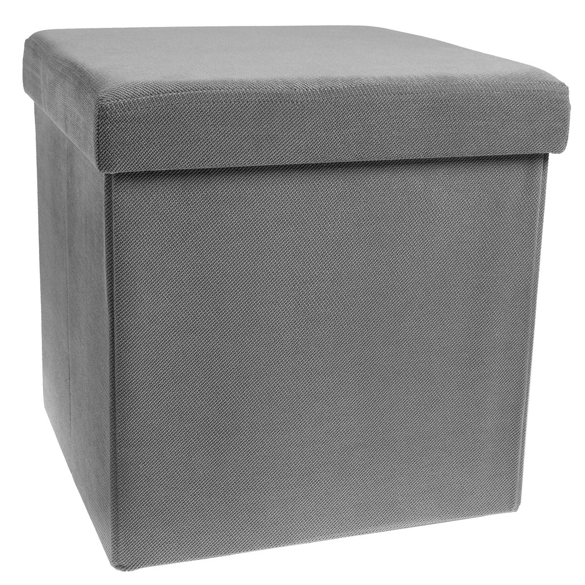 storage ottoman cube folding fabric square foot rest coffee table