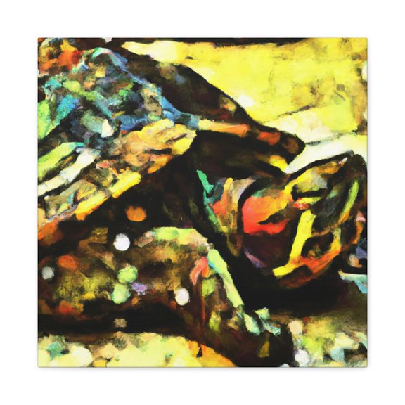 Red-Eared Turtle Pop. - Canvas