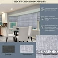 thumbnail image 4 of Chicology Cordless Roman Shade, Blackout, Lexington Gainsboro, 34"W X 72"H, 4 of 7