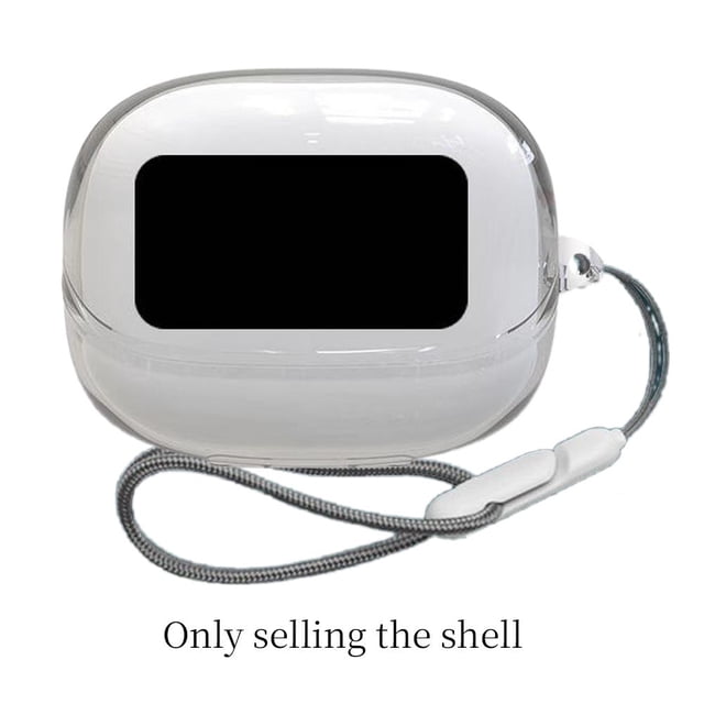 SharkTRUE Transparent TPU Soft Shell Case for Bluetooth Earphones, Scratch-Resistant & Portable
