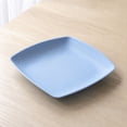 thumbnail image 4 of Square Dinner Plates, Plastic Picnic Plates Reusable, Square Dessert Snack, Lunch Appetizer Salad Plates, Kitchen Dinnerware Dishes for Camping Party Grill, 4 of 6