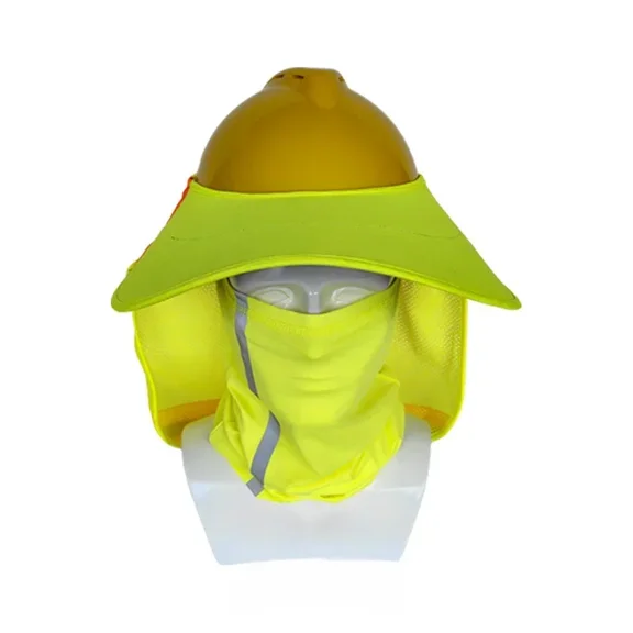 1pcs Cycling Sun Shade Cap Men Cooling Sports peaked cap Summer UV Protection Neck Protector Fishing Hiking Cap Hard Hat Lining