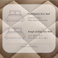 thumbnail image 6 of EVERGRACE Pearl Velvet Quilt King Size Bedding Sets, Luxurious Soft Velvet Comforter Set, Lightweight Box Stitching Oversized Bedspread Coverlet for All Season, with 2 Shams, Camel, 6 of 8