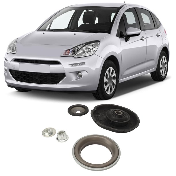 Kit De Montaje Del Puntal Superior Delantero, Mejor Estabilidad De Manejo 503375 Kit De Reparación Del Puntal De La Suspensión Delantera Superior Rendimiento Mejorado Para 2008