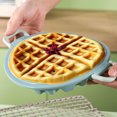 thumbnail image 4 of YAOMOBB Reusable Waffle Mold Food Grade Heat Resistant Reusable Microwave Safe Silicone Waffle Mold, 4 of 6