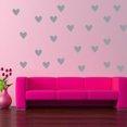 thumbnail image 3 of Pegatina De Pared Tmvgtek 65 Pegatinas Extraíbles Para Pared De Corazón, Pegatinas De Vinilo Para Decoración Del Hogar (Gris) Tmvgtek Libre de BPA, 3 of 8