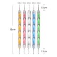 thumbnail image 3 of Nail Art Set, Nail Tools Set, Nail Art Rhinestones Colorful Rhinestones Gemstones Rhinestones Irregular 3D Nail Decoration Acrylic Rhinestone, 3 of 5
