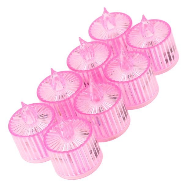 8 velas LED luz nocturna luces de té sin llama para decoración navideña fiesta de boda festiva para dormitorio sala de estar comedor fiesta bar cafetería restaurante