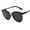 B, variant on Sunglasses Mens Womens Retro Big Frame Vintage Rapper Sunglasses Eyewears