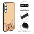 thumbnail image 2 of WIRESTER Shockproof Soft Rubber Cover Case for Samsung Galaxy S24 FE 6.7", Animal Orange Tabby Kitten Cat On Sunset Background, 2 of 5