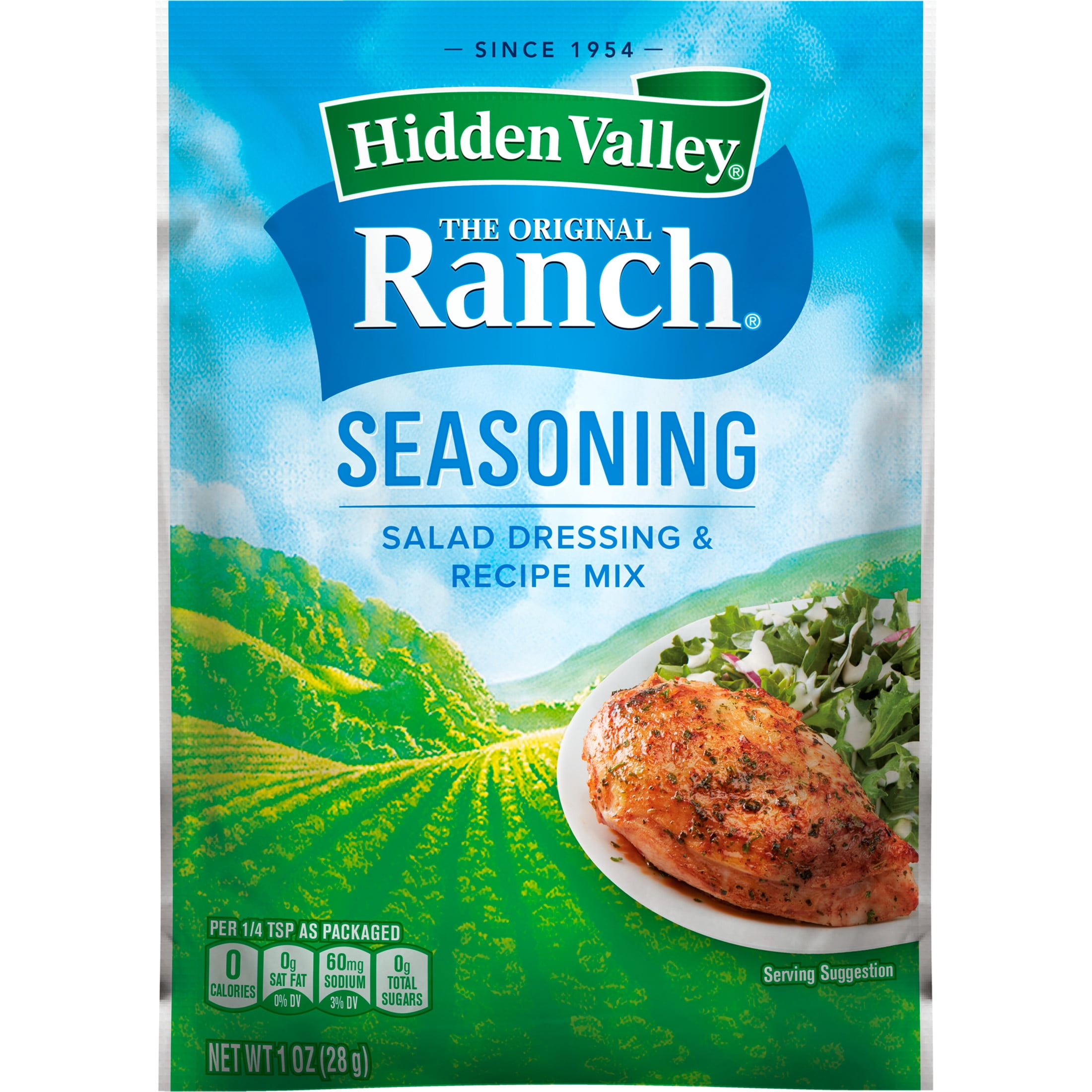Hidden Valley Original Ranch, Gluten Free Dressing &amp; Seasoning Mix 