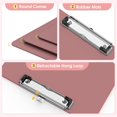 thumbnail image 5 of Plastic Clipboards1/ 2 Pack, A4 Clip Board 8.5x11 for Classroom, with Low Profile Clip, Office & School Supply ﻿, 5 of 7
