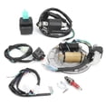 thumbnail image 1 of Ignition Coil Stator CDI Wiring Harness Spark Plug Kit Fit for XRCRF 50 50cc -125cc, 1 of 8