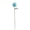 Sky Blue, variant on Artificial Pink Pom Pom Flower Single Stem Long Lasting No Maintenance Faux Billy Ball For Home Vase Floral Arrangement Party Table Centerpiece Decoration