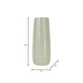 thumbnail image 7 of Sagebrook Home Ceramic Cylinder Etched Lines Vase, 7 of 7