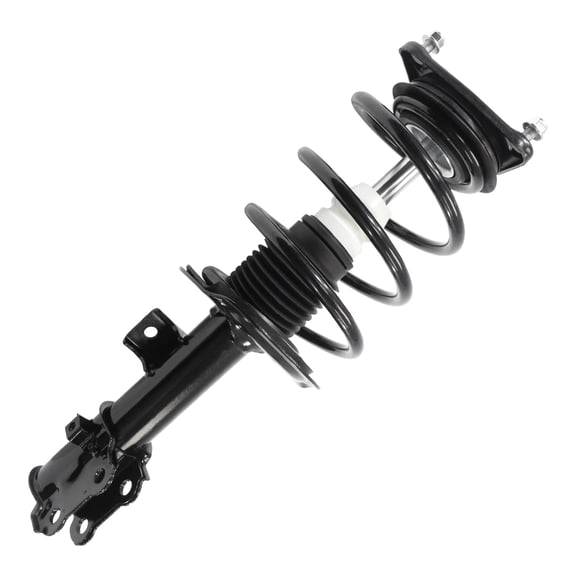 Detroit Axle - Front Right Strut for 14-18 Kia Forte Forte5, 14-16 Forte Koup, 2014 2015 2016 2017 2018 Strut with Coil Spring Assembly Replacement Quick Complete Strut Suspension