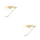 thumbnail image 4 of Soidarity 10 piezas de señuelos de pesca falsos, cebos artificiales vivos, atracción portátil, equipo personalizado, para exteriores, cabeza Type4 NO4 Soidarity CBP504413, 4 of 6
