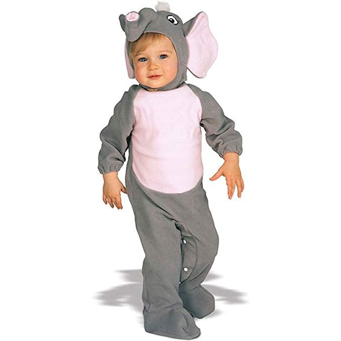 Incharacter Baby Elephant Animal Zoo Grey Infant Toddler Halloween Costume 16069 