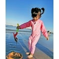 thumbnail image 4 of weVSwe Toddler Swimwear, 0-3 Years, UPF 50+ Sun Protection, Zipper Closure, Ocean Scale Pattern, Ideal for Swimming & Beach Activities, 4 of 8